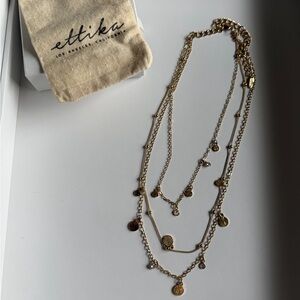 Ettika Gold Charm Necklace